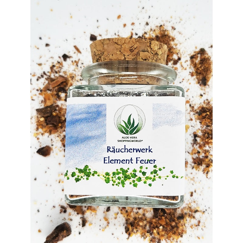 Räucherwerk "Element Feuer" Glas 50 ml