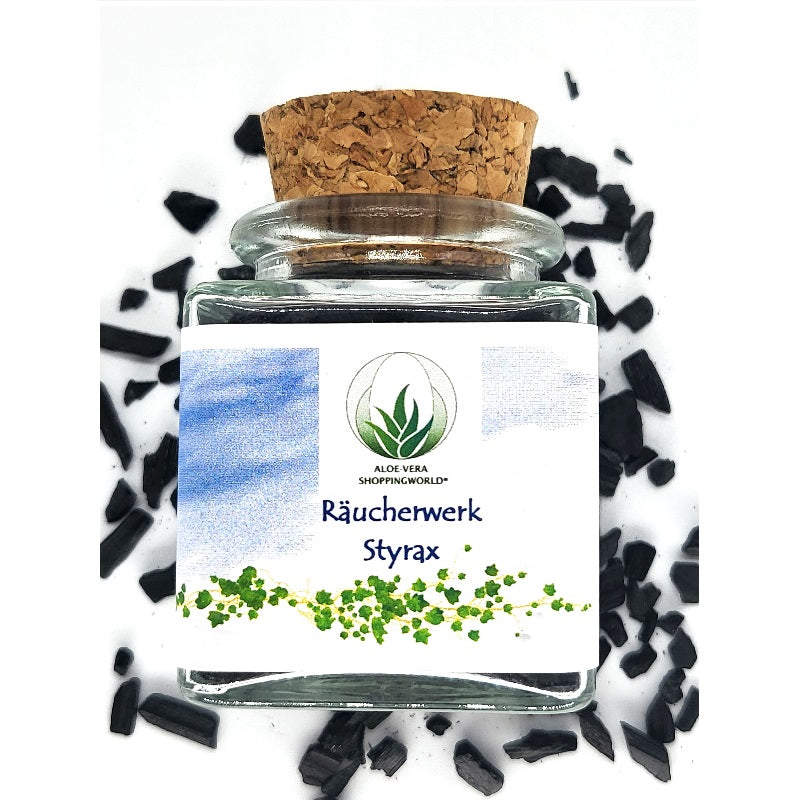 Räucherwerk "Styrax" Glas 50 ml