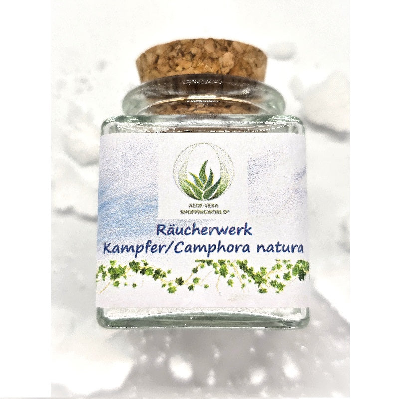 Räucherwerk "Kampfer" Camphora natura Glas 50 ml
