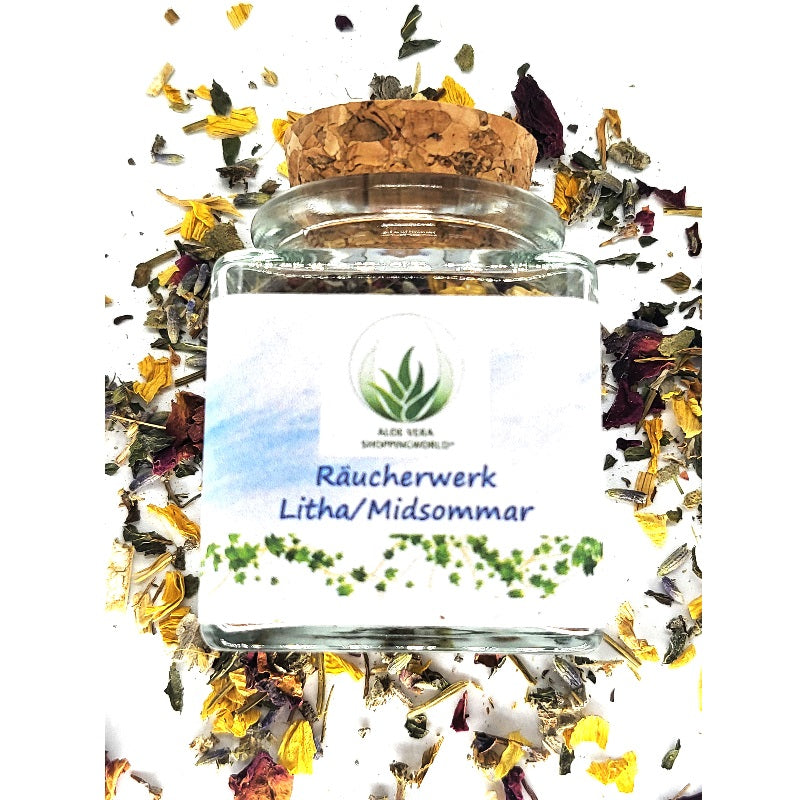 Litha Midsommar Glas